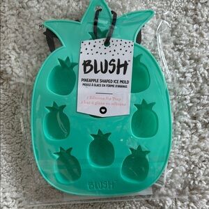 Blush Pineapple Shaped Ice Chocolate Gummy Mold New with Tags
